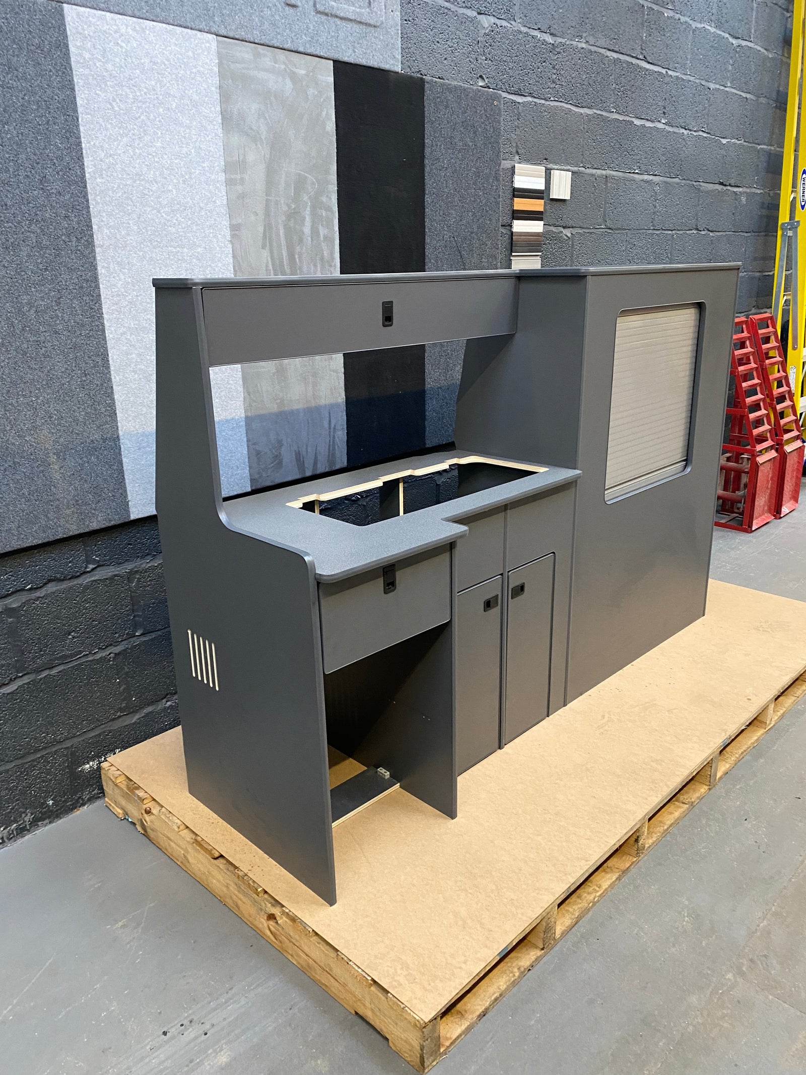 SWB Premium Camper side unit (Transit Custom/ VW Transporter)